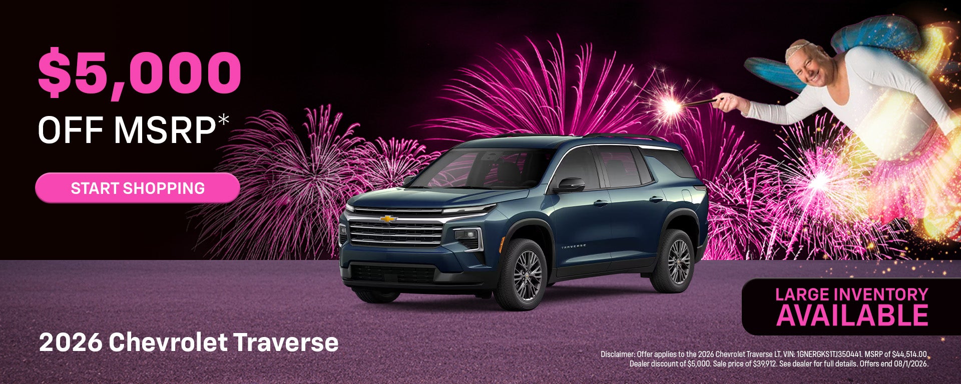 2026 Chevrolet Traverse Offer