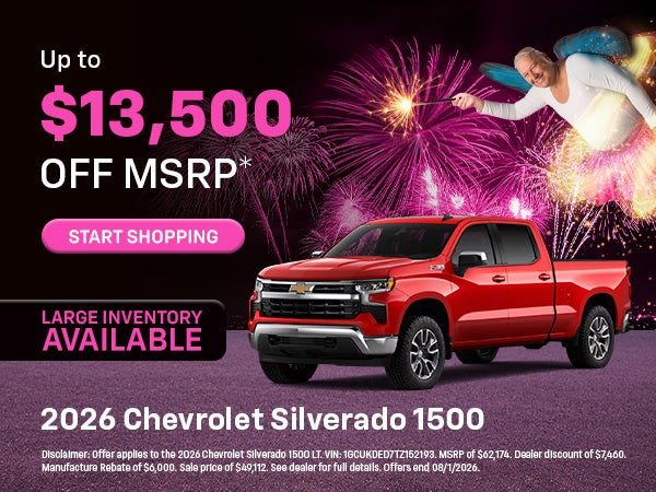2026 Chevrolet Silverado 1500 Offer