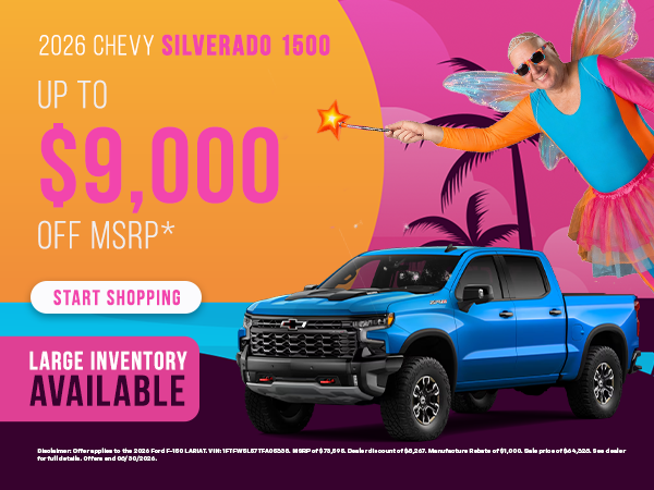 2026 Chevrolet Silverado 1500 Offer