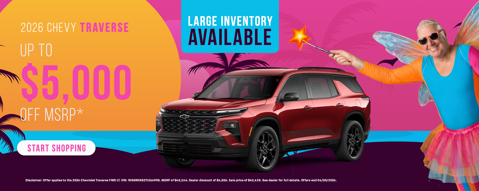 2026 Chevrolet Traverse Offer